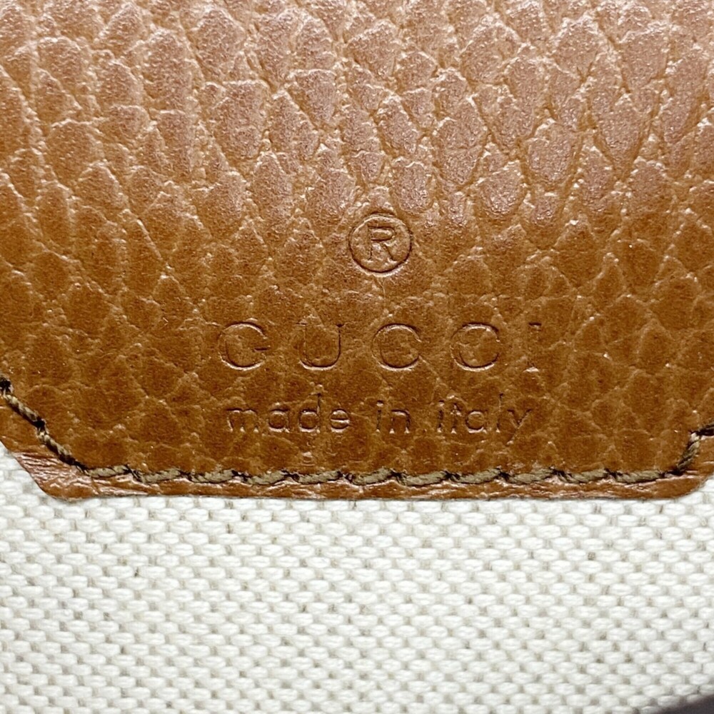 GUCCI Brown Horsebit Shoulder Bag - Picture 5 of 10